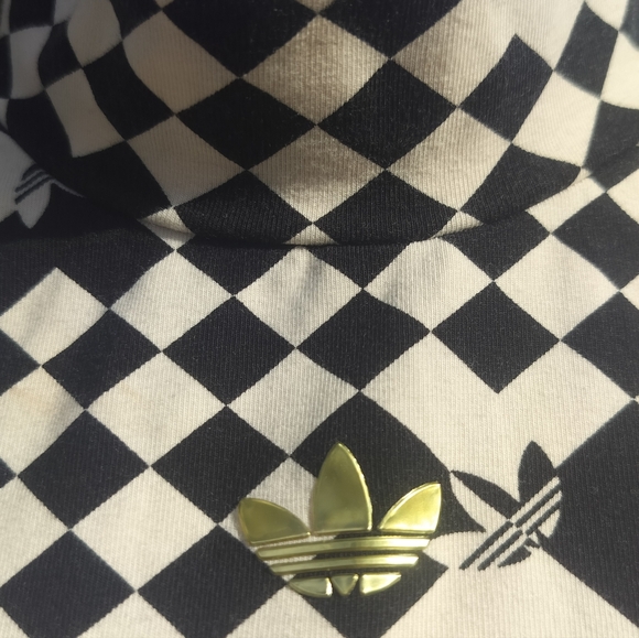 Adidas Rare Logo Print Graphic Turtleneck M/L - Picture 8 of 10